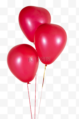 爱心气球图片_情人节气球
