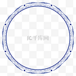 深色欧式花纹复古边框