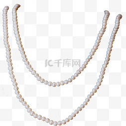 珍珠项链素材图片_白色珍珠项链下载