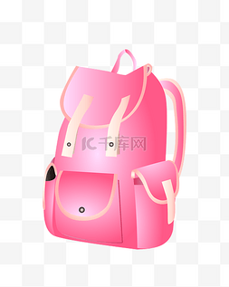 粉色的书包
