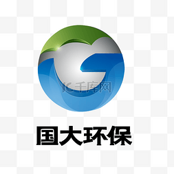 logo环保图片_蓝色圆形环保LOGO