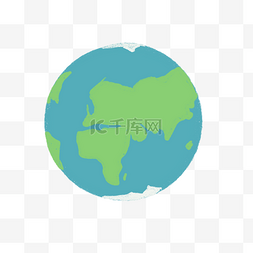 地球贴图图片_写实地球免抠插图