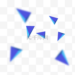 漂浮的三角
