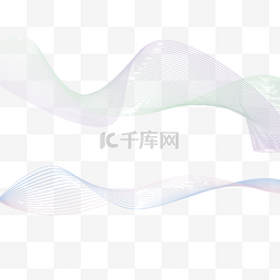 渐变条纹图片_渐变色科技线条