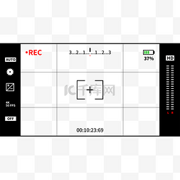 录制框图片_手机相机取景框