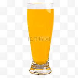 装橙汁的杯子图片_黄色橙汁实拍