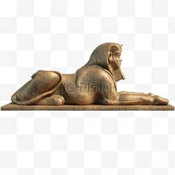 雕塑图片_人物动物雕塑埃及