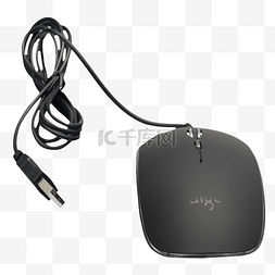 黑色电脑鼠标