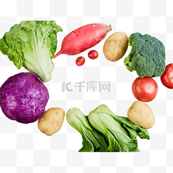 蔬菜蓝素材图片图片_果蔬蔬果