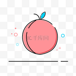 mbe风格水果桃子
