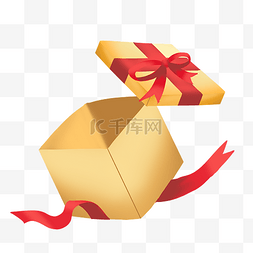 礼物包装图片_圣诞节打开礼物盒子