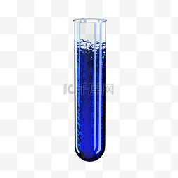 蓝色药水图片_深蓝色化学病毒试管药水