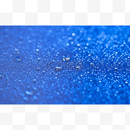 珠珠圆珠图片_蓝色主题水珠清晰