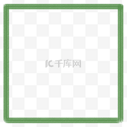 绿色复古中国风图片_绿色边框简约复古