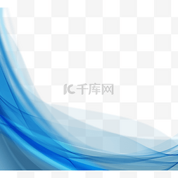 线条科技创意边框图片_蓝色质感手绘创意边框