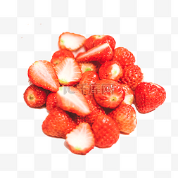 新鲜的草莓果子