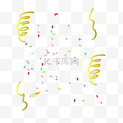 动漫拉花咖啡图片_矢量手绘漂浮的彩纸