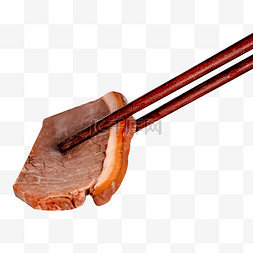 风味美食酱驴肉筷子