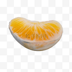 仿真柑橘果肉png图