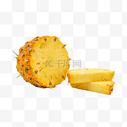 黄色菠萝装饰