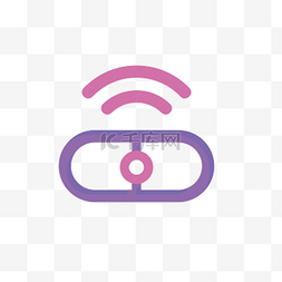 型号接收器图片_紫色提示信号接收器