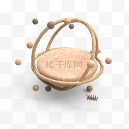 c4d母亲节弹簧球