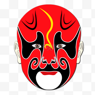 京剧岳飞图片素材_花旦花脸京剧脸谱