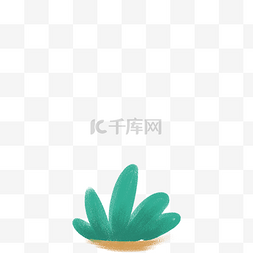 绿色的植物盆栽免抠图