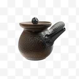 茶壶黑色图片_黑色茶具煮茶壶