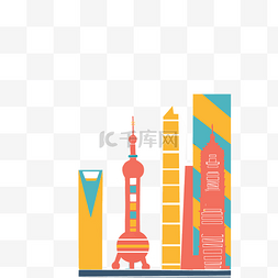 楼房抠图图片_卡通建筑楼盘免抠图