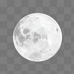 灰色的月亮图