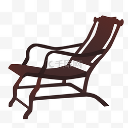 木质躺椅卡通椅子