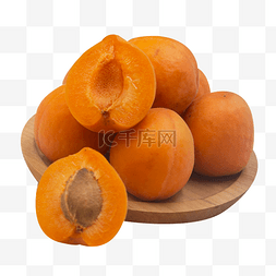 一盘黄杏