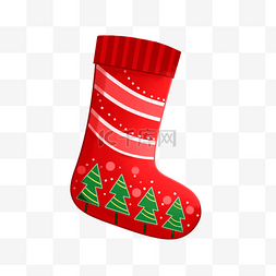 带补丁的袜子图片_圣诞袜子