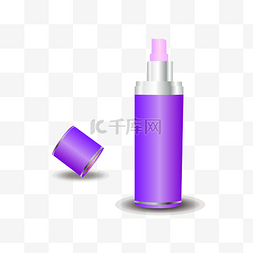 紫色紫色化妆品图片_紫色渐变化妆品