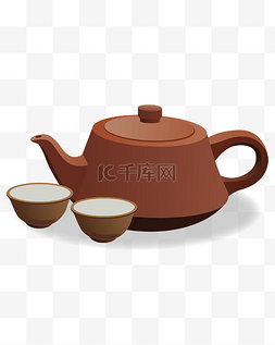 茶壶图片_红色的茶壶