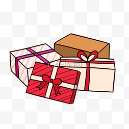 生日礼物盒堆图片_节日礼品礼物堆