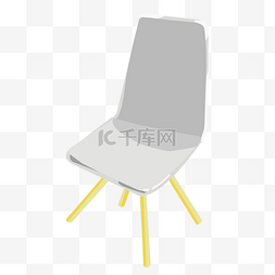 灰色现代椅子
