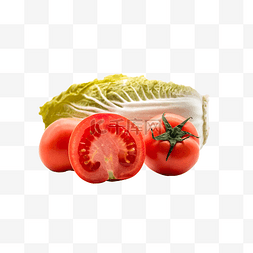 美味白菜图片_美味西红柿蔬菜白菜