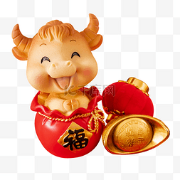 金牛素材图片_新年牛年灯笼