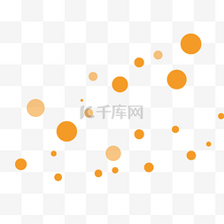 x展架婚礼背景图片_橙色圆点背景