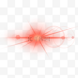 光照图片_红光射线辉光光圈光效