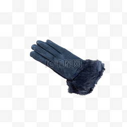 黑色纯皮保暖手套