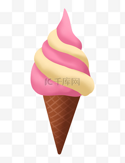 奶油蛋图片_夏季冰淇淋5