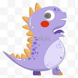紫色恐龙图片_紫色恐龙动物