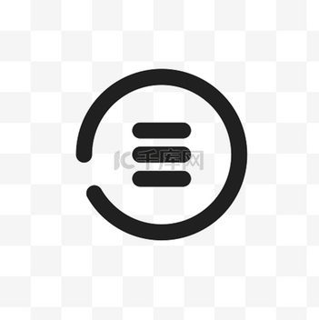 列表置顶图标icon设计素材-列表置顶图标模板下载-千库网