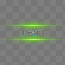 绿色光线图片_绿色光线科技标题框矢量图