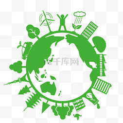 绿色地球环境图片_生态环境