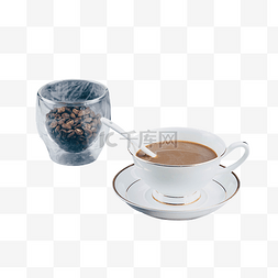 文艺咖啡杯图片_餐饮饮品咖啡