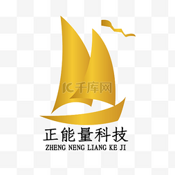 黄色帆船LOGO